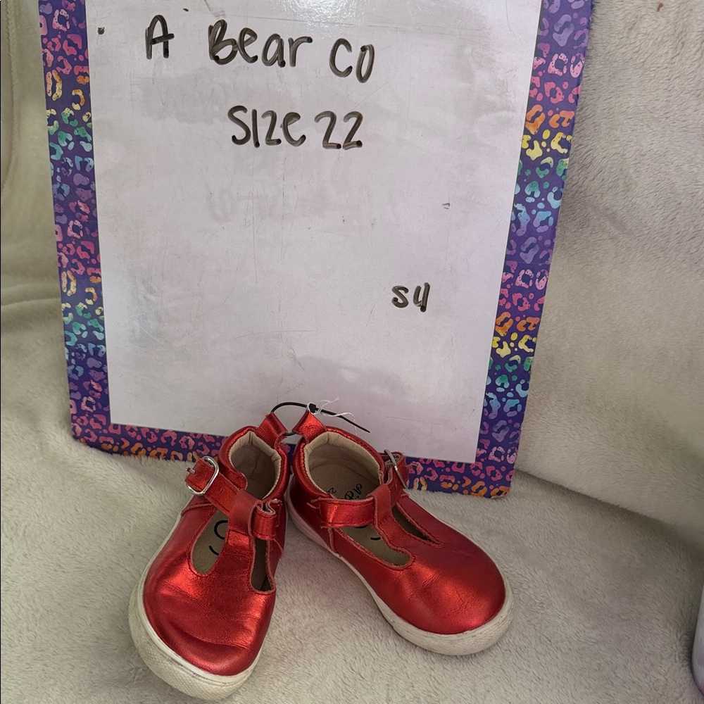 Kids Red Dress Shoes